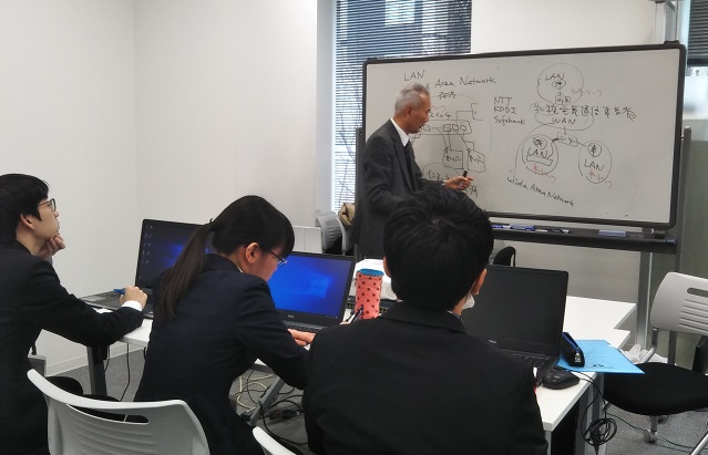 UNIX研修の様子